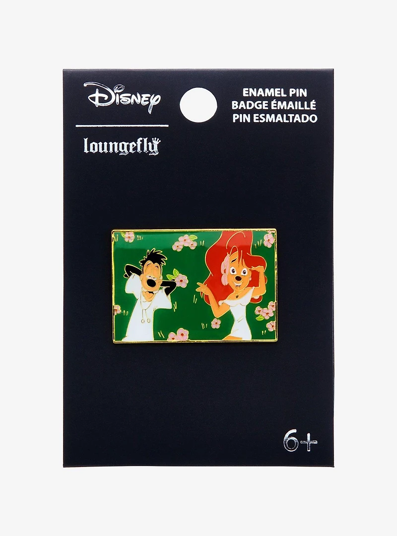 Loungefly Disney A Goofy Movie Max & Roxanne Floral Grass Enamel Pin — BoxLunch Exclusive