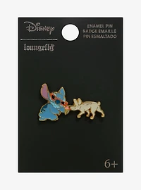 Loungefly Disney Lilo & Stitch Dog Ice Cream Enamel Pin — BoxLunch Exclusive