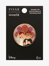 Loungefly Disney Pixar Up Carl and Ellie Wedding Enamel Pin — BoxLunch Exclusive