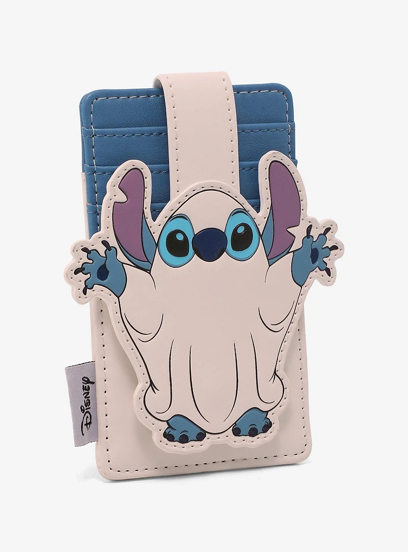Loungefly Disney Lilo & Stitch Ghost Stitch Glow-in-the-Dark Cardholder