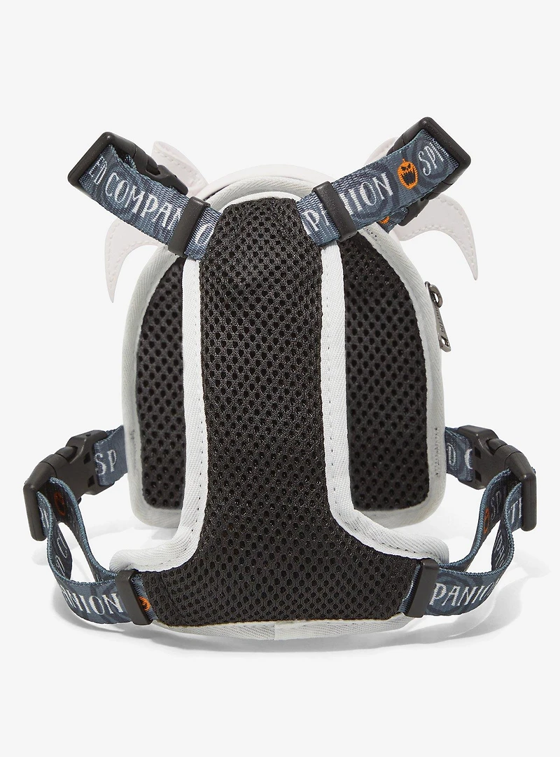 Loungefly Disney The Nightmare Before Christmas Zero Glow-in-the-Dark Medium Mini Backpack Dog Harness
