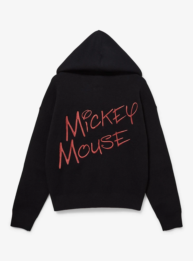 Disney Mickey Mouse Ears Women's Plus Knit Zip Hoodie — BoxLunch Exclusive