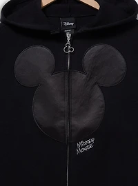 Disney Mickey Mouse Ears Women's Plus Knit Zip Hoodie — BoxLunch Exclusive