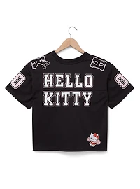 Sanrio Hello Kitty Sports Women's Cropped Football Jersey — BoxLunch Exclusive