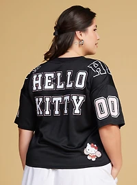 Sanrio Hello Kitty Sports Women's Plus Cropped Football Jersey — BoxLunch Exclusive