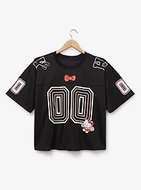 Sanrio Hello Kitty Sports Women's Plus Cropped Football Jersey — BoxLunch Exclusive