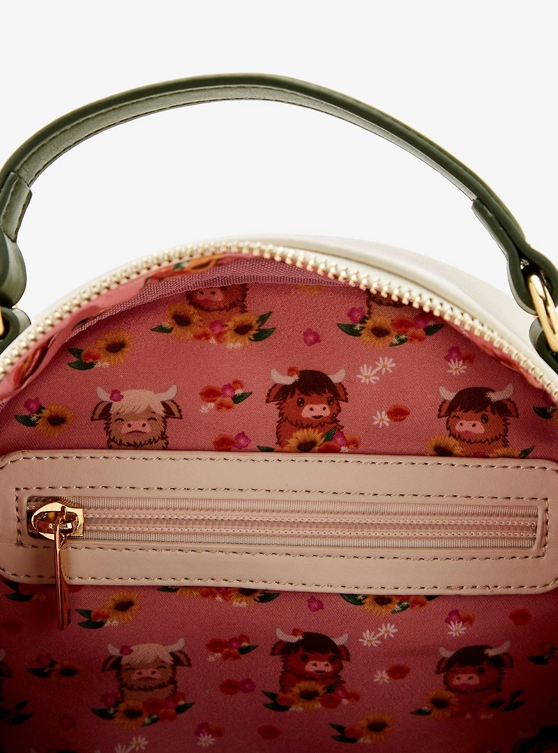 Highland Cow Floral Mini Backpack - BoxLunch Exclusive