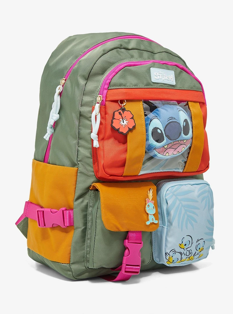 Disney Lilo & Stitch Multi-Pocket Backpack — BoxLunch Exclusive
