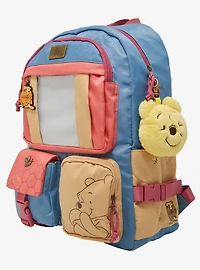 Disney Winnie the Pooh Multi-Pocket Backpack and Plush Keychain — BoxLunch Exclusive