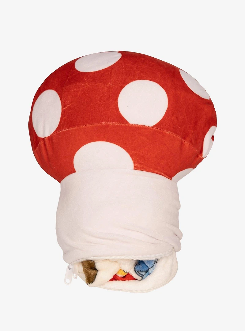 Plushible 2-in-1 Micey Mushroom Snugible