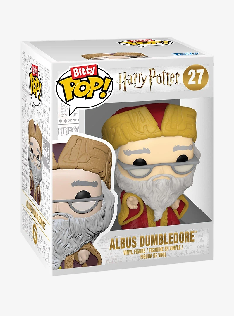 Funko Bitty Pop! Harry Potter Hogwarts Castle Display Case and Vinyl Figure Set
