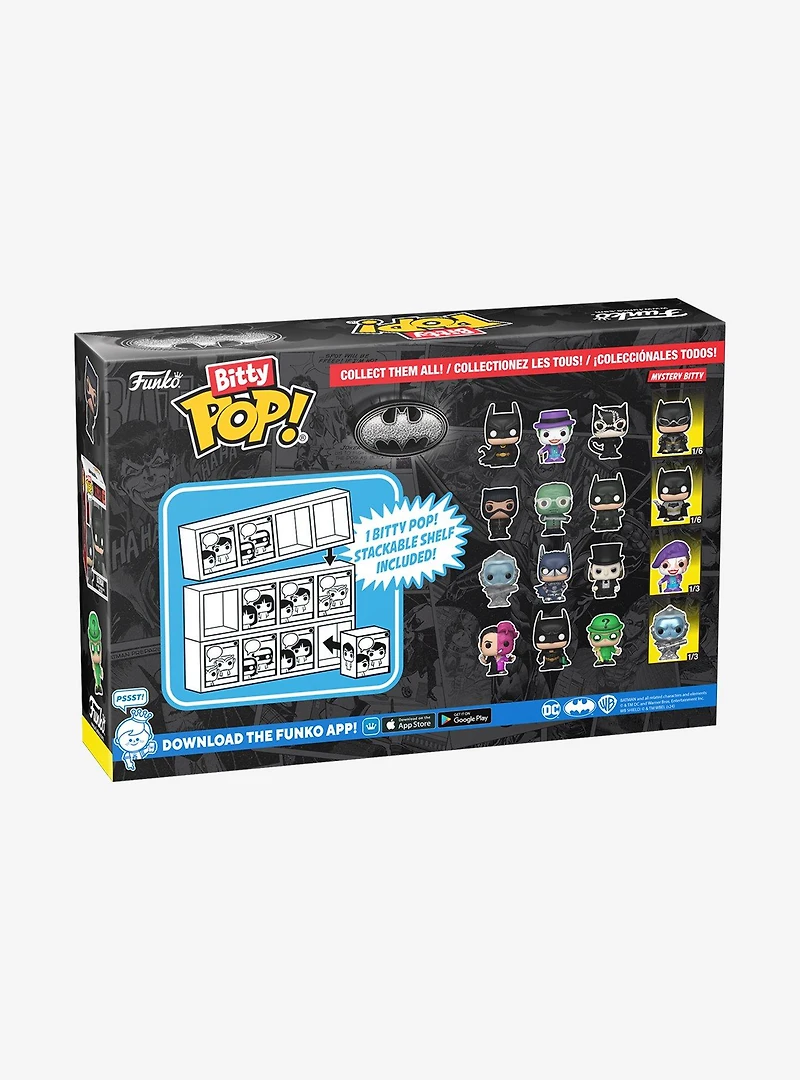 Funko Bitty Pop! DC Comics Batman Joker and Friends Vinyl Figure Set