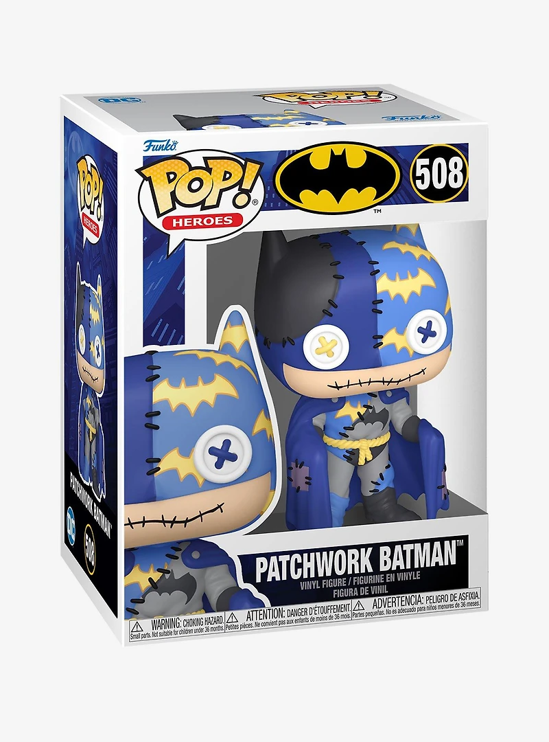 Funko Pop! Heroes DC Comics Batman Patchwork Batman Vinyl Figure