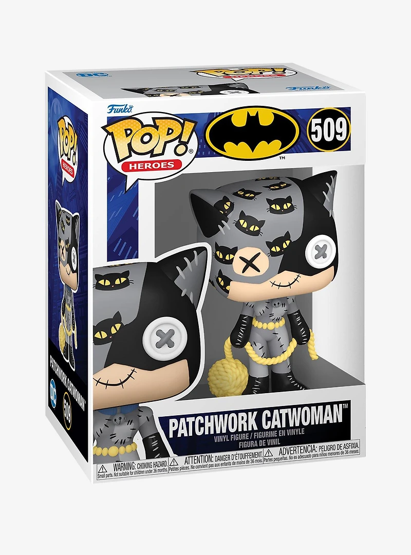 Funko Pop! Heroes DC Comics Batman Patchwork Catwoman Vinyl Figure