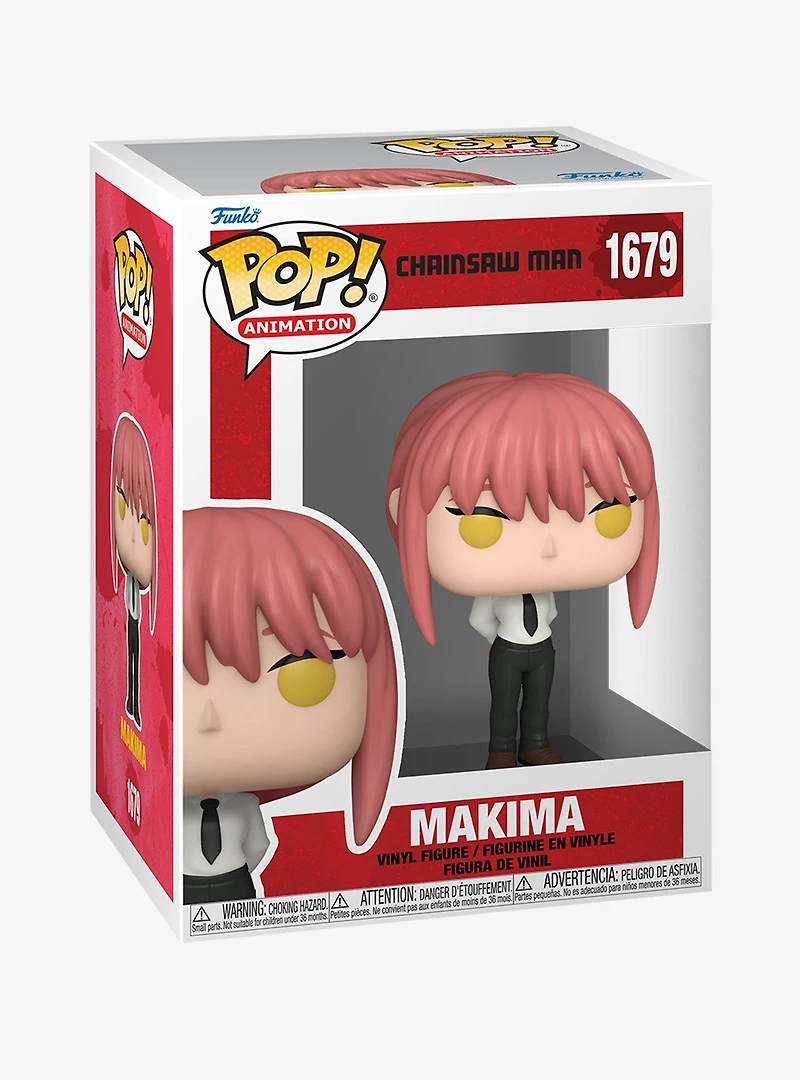 Funko Pop! Animation Chainsaw Man Makima Vinyl Figure