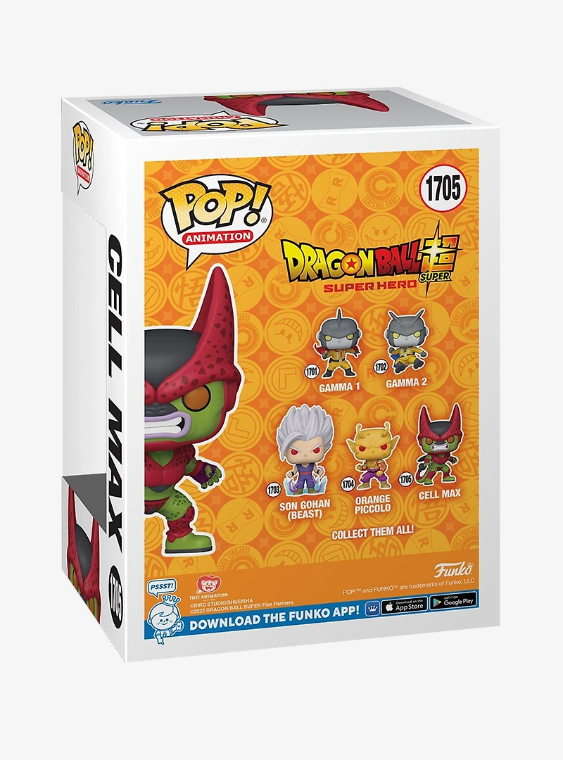 Funko Pop! Animation Dragon Ball Super: Super Hero Cell Max Vinyl Figure