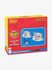 Funko Bitty Pop! Towns Bob's Burgers Bob Belcher Vinyl Figure Set