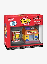 Funko Bitty Pop! Towns The Simpsons Bart Simpson & Kwik-E-Mart Vinyl Figure Set
