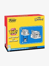 Funko Bitty Pop! Towns The Simpsons Bart Simpson & Kwik-E-Mart Vinyl Figure Set