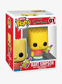 Funko Bitty Pop! Towns The Simpsons Bart Simpson & Kwik-E-Mart Vinyl Figure Set