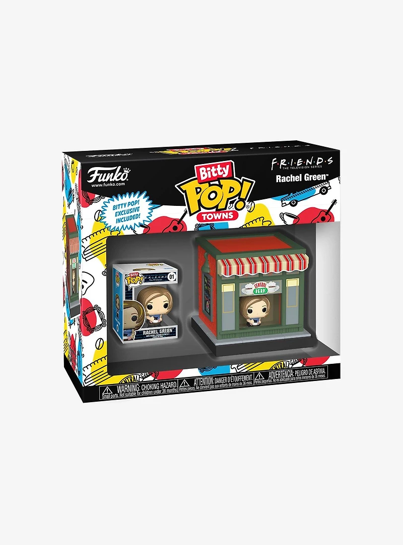 Funko Bitty Pop! Towns Friends Rachel Green Central Perk Vinyl Figure Set
