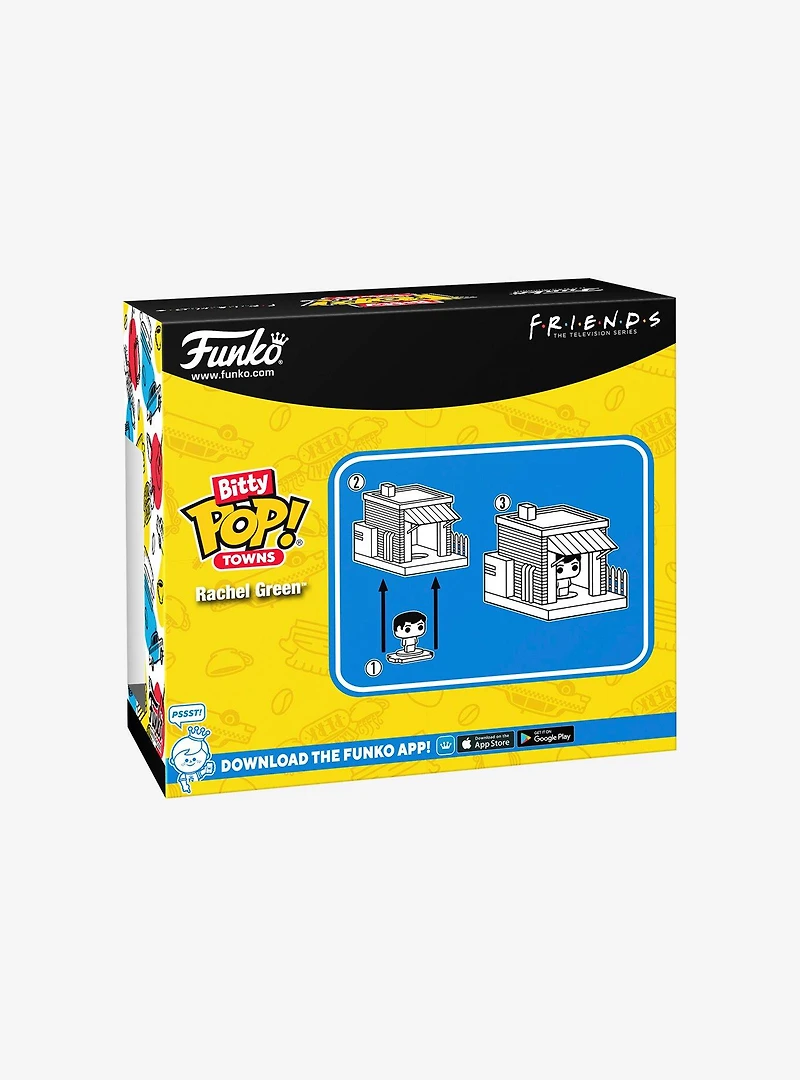 Funko Bitty Pop! Towns Friends Rachel Green Central Perk Vinyl Figure Set