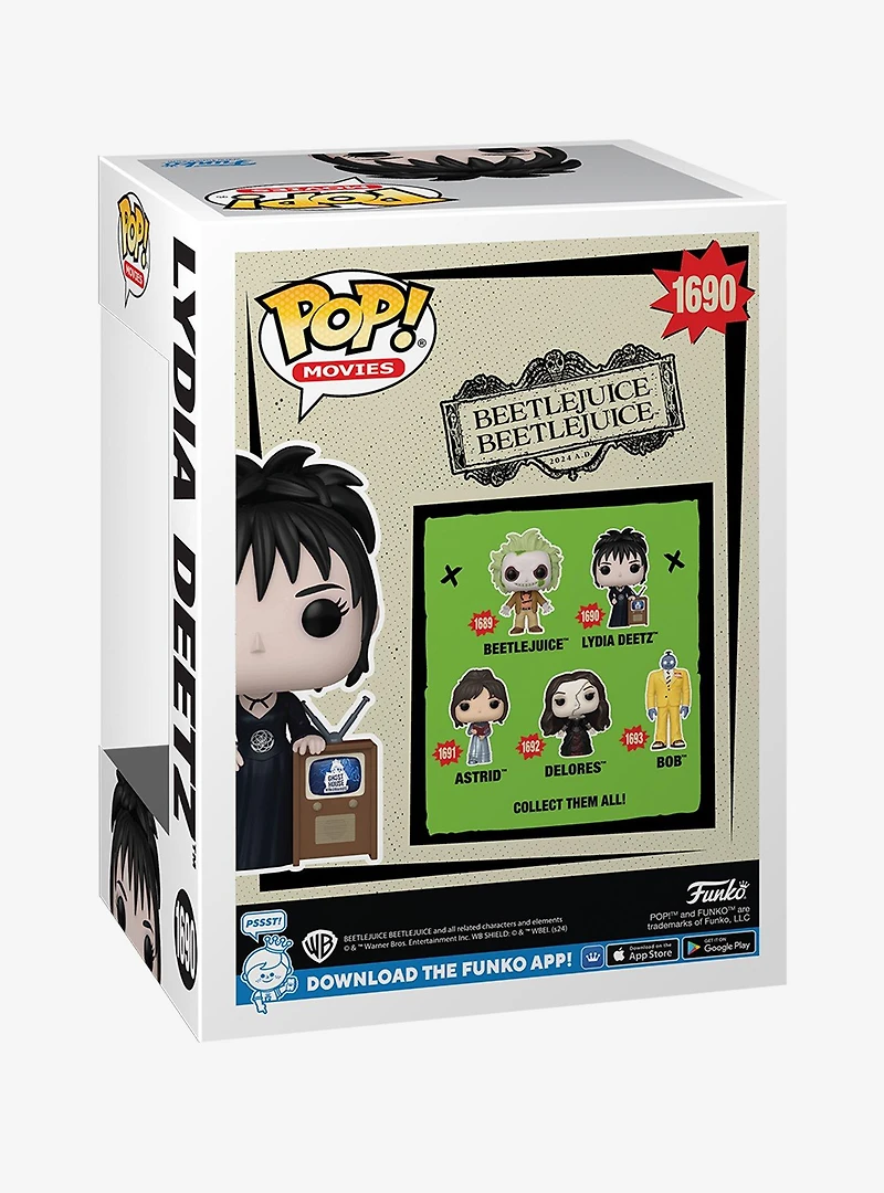 Funko Pop! Movies Beetlejuice Beetlejuice Lydia Deetz Vinyl Figure