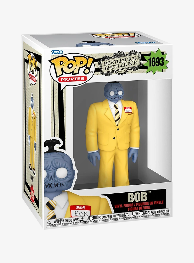 Funko Pop! Movies Beetlejuice Beetlejuice Bob Vinyl Figure