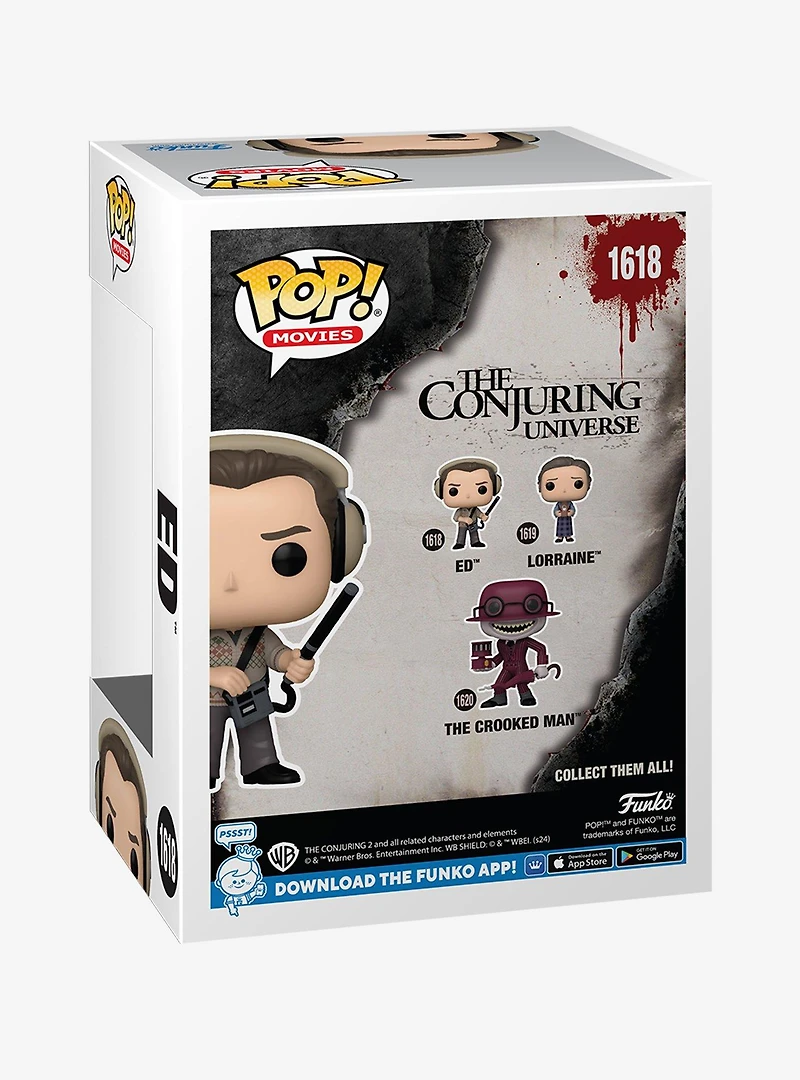 Funko Pop! Movies The Conjuring Ed Vinyl Figure