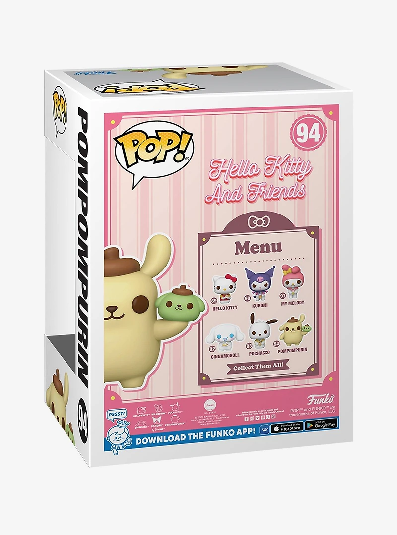 Funko Pop! Sanrio Hello Kitty and Friends Pompompurin Vinyl Figure