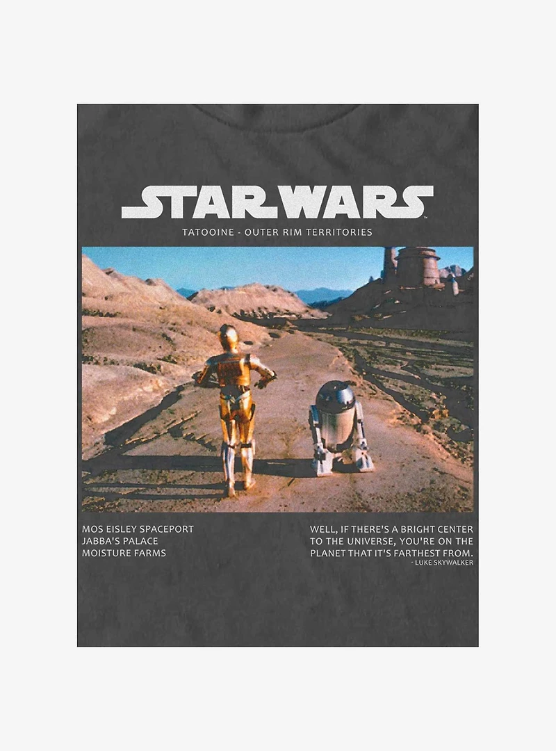 Star Wars Tatooine Traveler Extra Soft T-Shirt