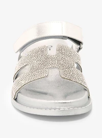 Yoki Silver Bling Slides