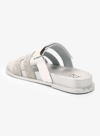 Yoki Silver Bling Slides