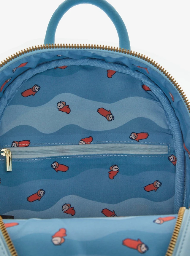 Loungefly Studio Ghibli Ponyo Boat Scene Mini Backpack Hot Topic Loungefly Studio Ghibli® Ponyo Boat Scene Mini  main image 4