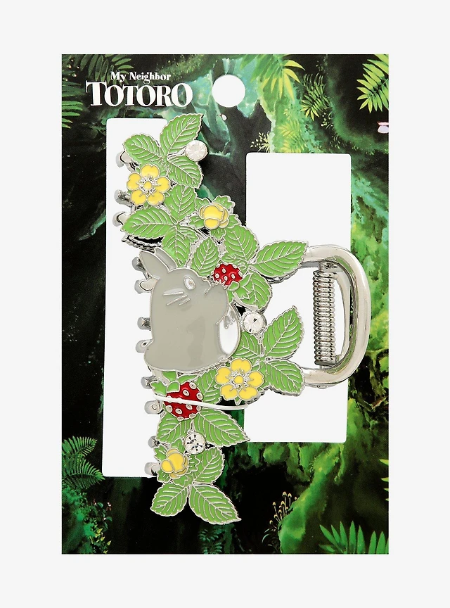 Studio Ghibli My Neighbor Totoro Floral Claw Clip Studio Ghibli® My Neighbor Totoro Floral Claw Clip with  main image 3