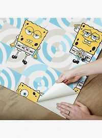 SpongeBob SquarePants Funny Faces Peel and Stick Wallpaper