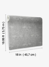 House of The Dragon Grey Peel and Stick Wallpaper