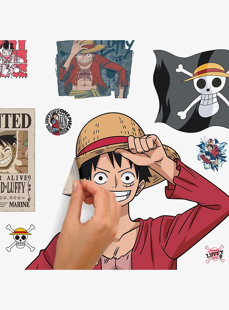 One Piece Luffy Giant Peel and Stick Wall Decals