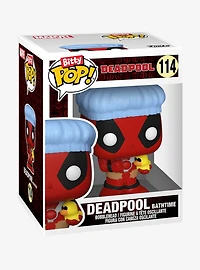 Funko Marvel Deadpool Bitty Pop! Bathtime Vinyl Figure Set