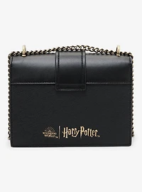 Harry Potter Floral Deathly Hallows Crossbody Bag - BoxLunch Exclusive