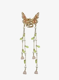 Thorn & Fable Butterfly Flower Chain Claw Hair Clip