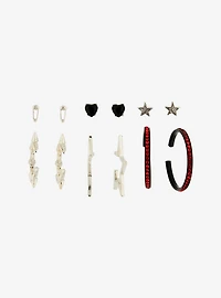 Social Collision Star Spike Earring Set