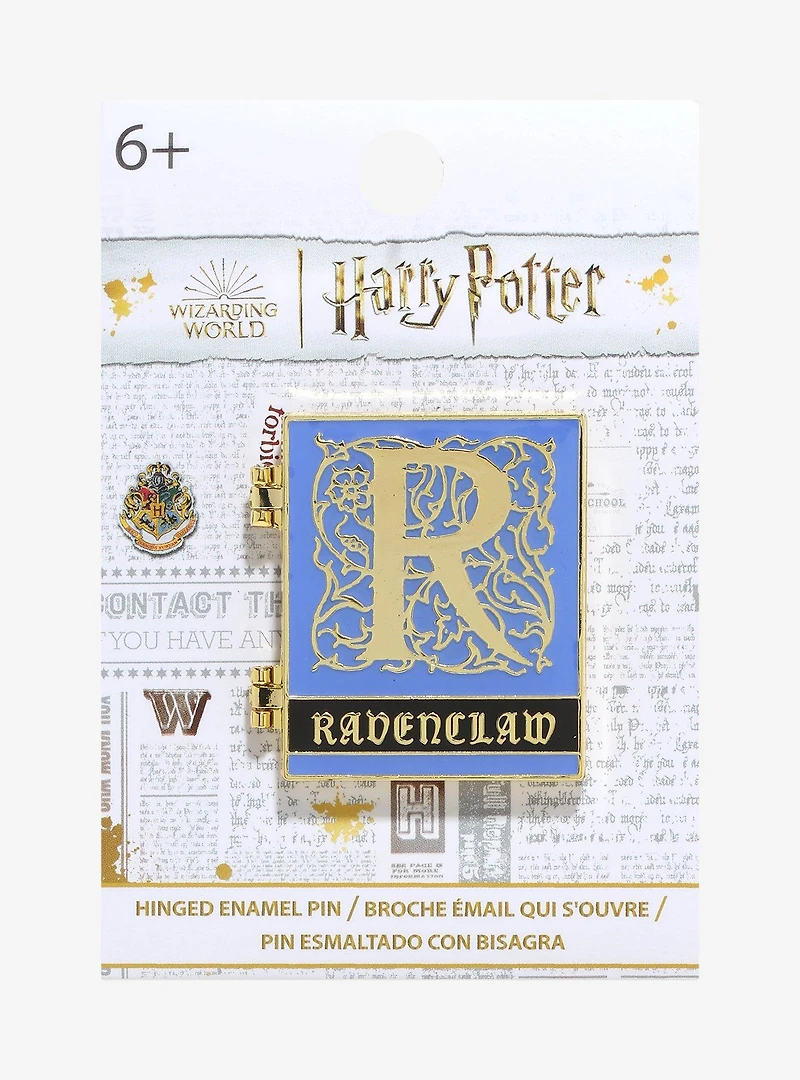 Loungefly Harry Potter Ravenclaw Hinge Book Enamel Pin — BoxLunch Exclusive