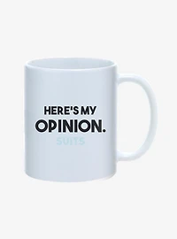 Suits My Opinion 11oz Mug