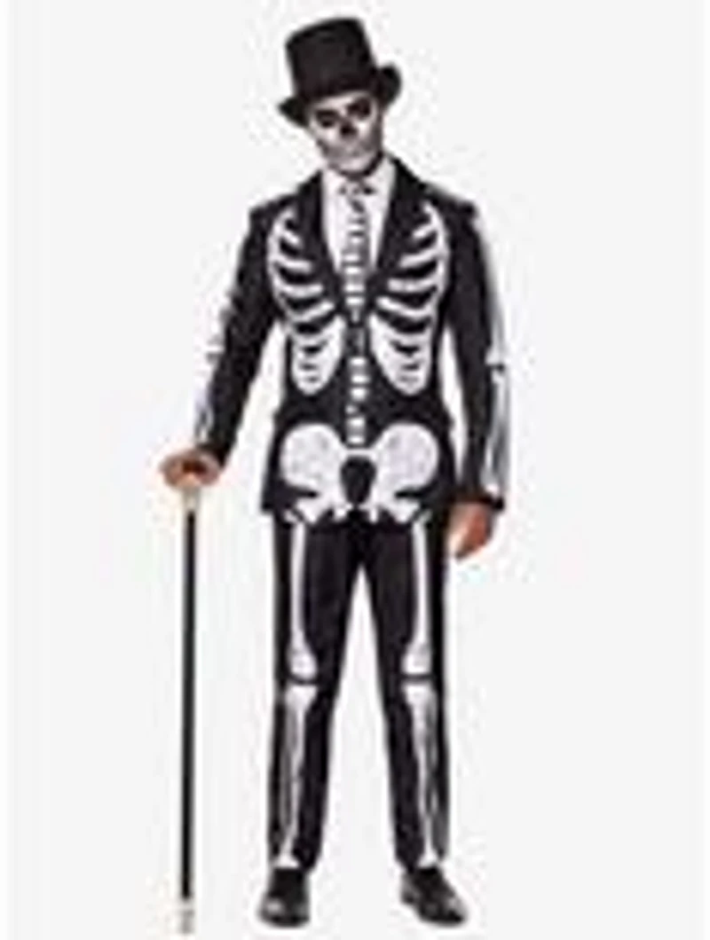 Skeleton Grunge Black Suit