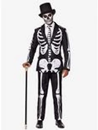Skeleton Grunge Black Suit