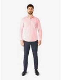 Lush Blush Long Sleeve Button-Up Shirt