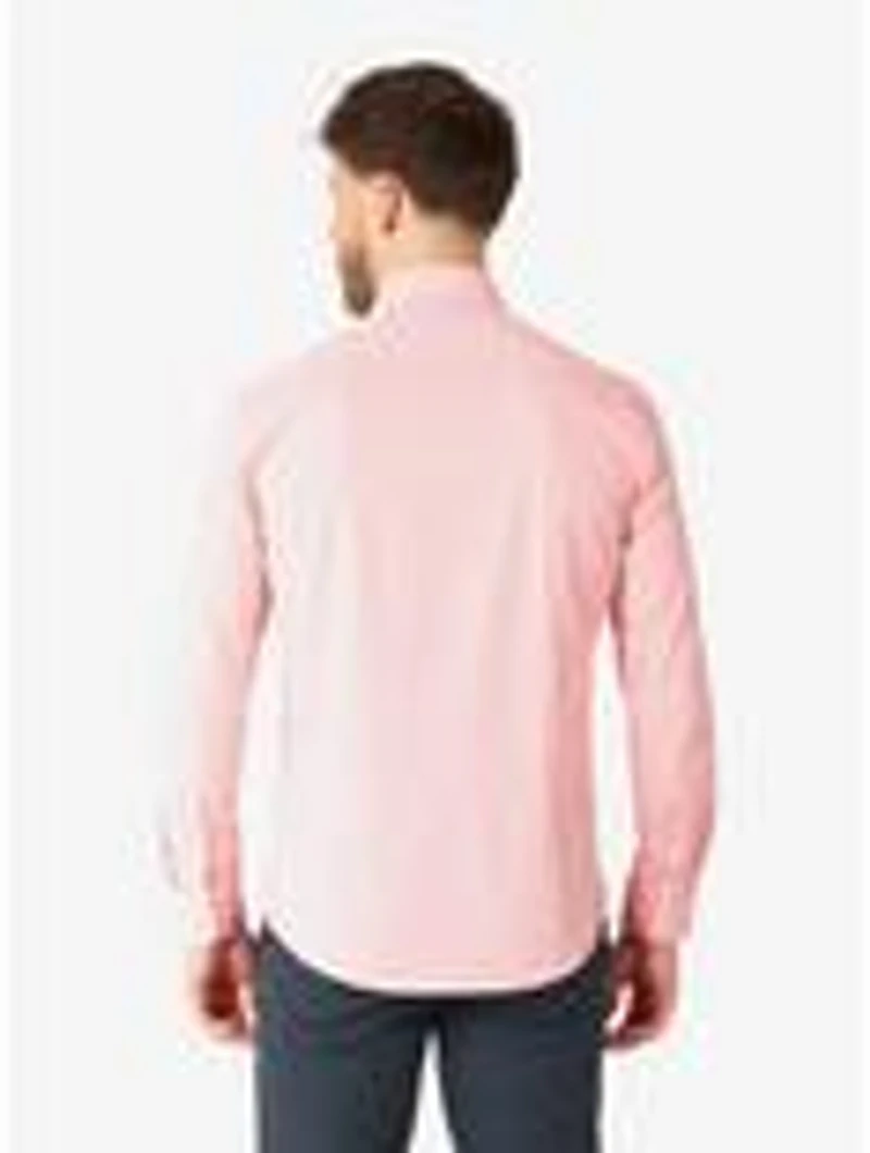 Lush Blush Long Sleeve Button-Up Shirt