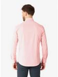 Lush Blush Long Sleeve Button-Up Shirt