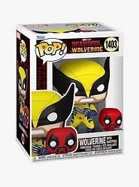 Funko Pop! Marvel Deadpool & Wolverine Wolverine with Babypool Vinyl Bobblehead